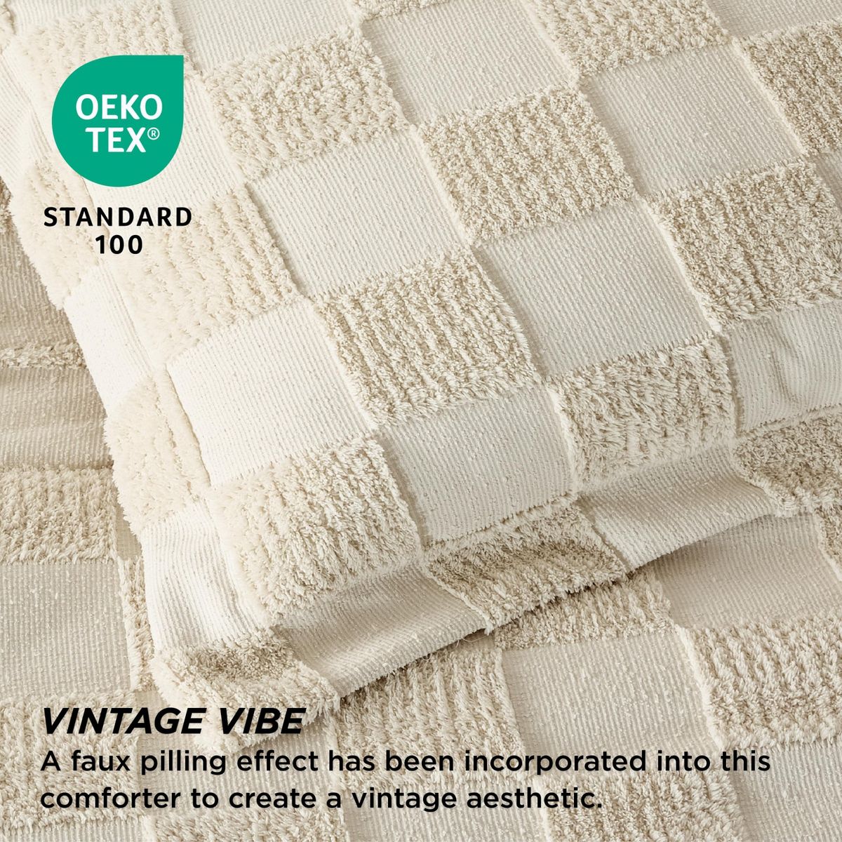 ufted Boho Bedding Set