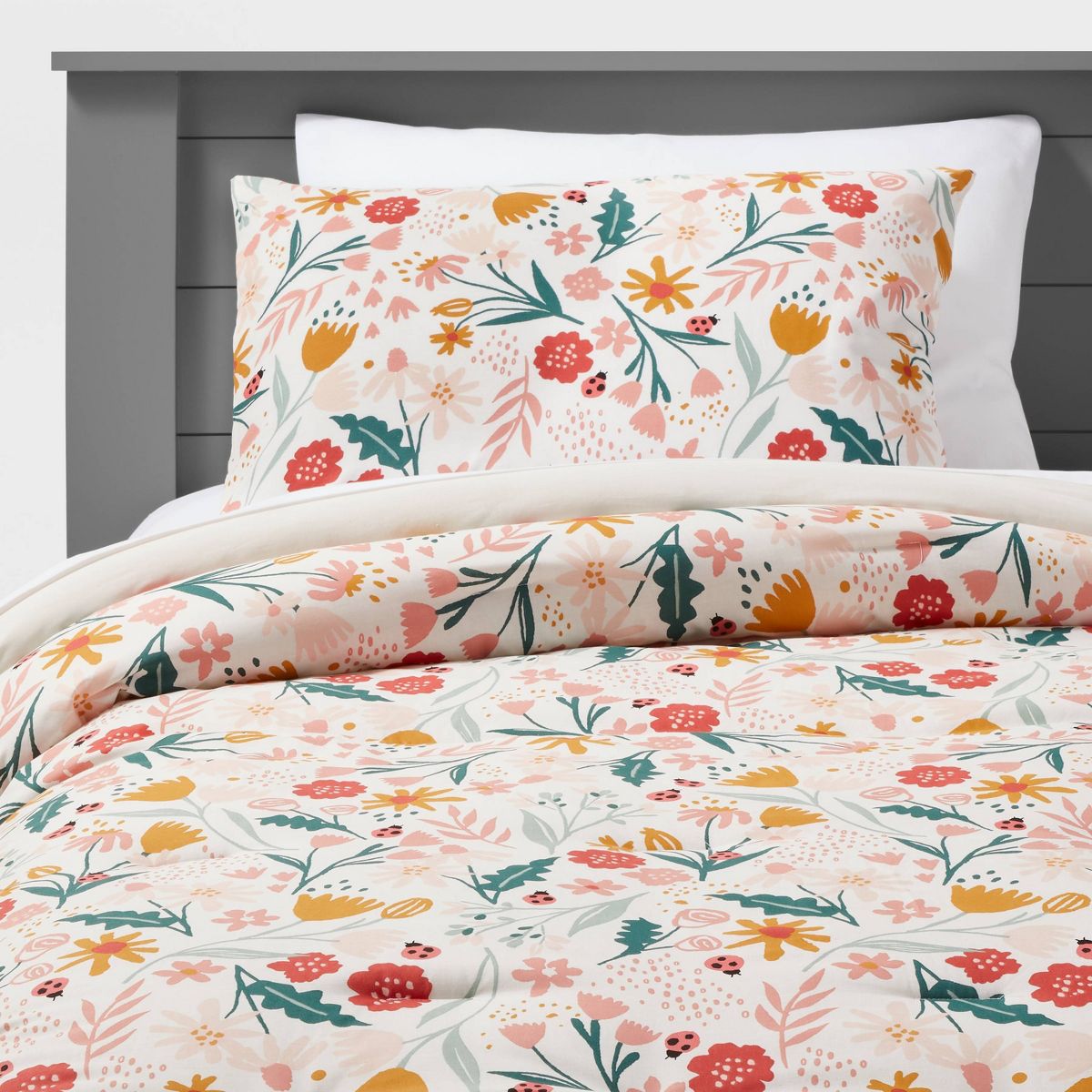 Garden Floral Kids' Comforter Set