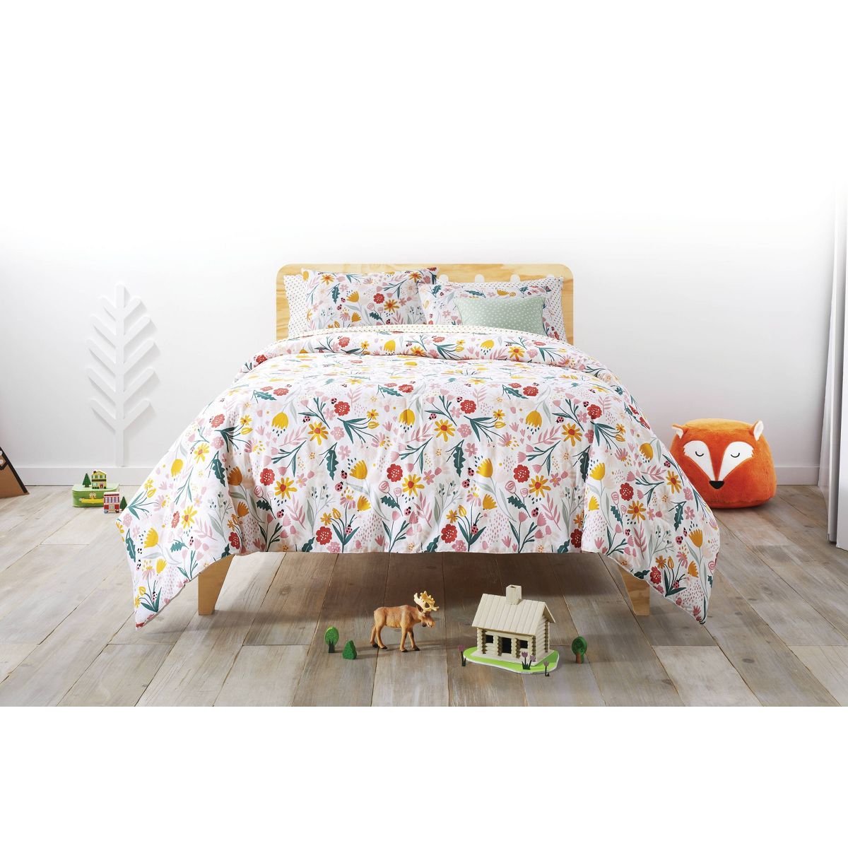 Garden Floral Kids' Comforter Set
